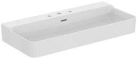 IDS Waschtisch CONCA m ÜL 3 HL geschliffen 1000x450mm weiß I+ IDEAL STANDARD