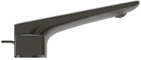 IDS 3-Loch-Waschtischarmatur CONCA mit Metall-Ablaufgarnitur magnetic grey IDEAL STANDARD