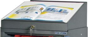 Pultaufsatz H272/91xB500xT500mm grau TECWERK