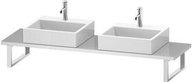 Duravit Konsole DURASTYLE 30 St. 2 Ausschnitte 480 eiche schwarz