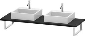Duravit Konsole DURASTYLE 30 St. 2 Ausschnitte 550 eiche schwarz