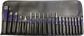 Werkzeugsatz Inh.20tlg.CrV-Stahl in Rolltasche TECWERK