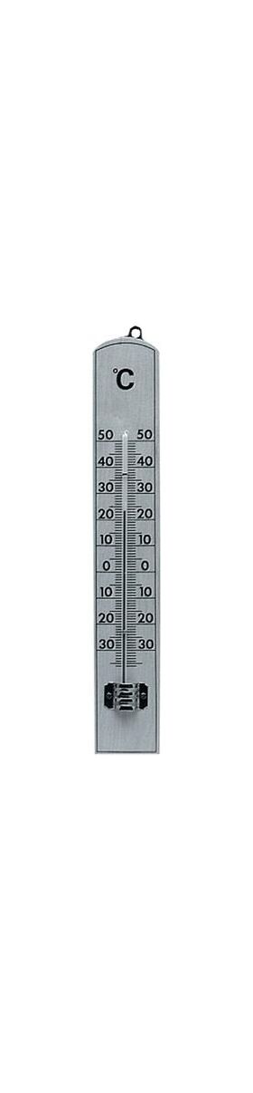 Zimmerthermometer Messber.-30 b.50GradC H206xB35xT15mm Buche TFA - VPE: 10