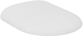 IDS WC-Sitz TIZIO mit Deckel, Scharniere verchomt weiß IDEAL STANDARD