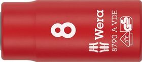 Steckschlüsseleinsatz 8790 A VDE 1/4 Zoll SW 8mm L.41mm WERA