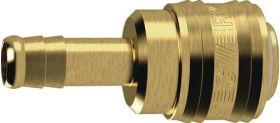 Schnellver.Kup.DN 7,2,Tülle MS blk Schlauchweite LW 9 TECWERK - VPE: 10