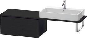Duravit Konsolenunterschrank L-CUBE 400x820x547mm eiche schwarz