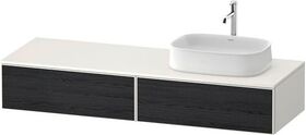 Duravit Waschtischunterbau Zencha 1600x281x550mm Ei sw / we s-matt o ES