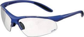 Schutzbrille DAYLIGHT PREMIUM EN 166 Bügel dunkelblau,Scheibe klar PC TECWERK
