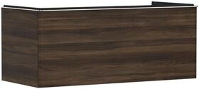 HG Waschtischunterschrank Xelu Q 1180x485x550mm NB dunkel Griff chrom