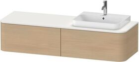 Duravit Konsolenunterschrank HAPPY D.2 P 354x1600x550mm f Aufsatzbecken Happy D.