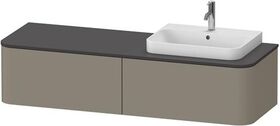 Duravit Konsolenunterschrank HAPPY D.2 P 354x1600x550mm f Aufsatzbecken Happy D.
