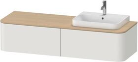 Duravit Konsolenunterschrank HAPPY D.2 P 354x1600x550mm f Aufsatzbecken Happy D.