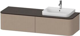 Duravit WTU HAPPY D.2 PLUS 1600x550mm 2 Au WT re L o ES