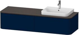 Duravit WTU HAPPY D.2 PLUS 1600x550mm 2 Au WT re na-bl sdm o ES
