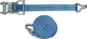 Zurrgurt DIN EN 12195-2 L.6m B.35mm m.Ratsche+Spitzh.LC U 2000 daN TECWERK