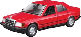 1:25 Mercedes 190E '87, rot