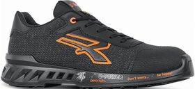 Sicherheitsschuh BRUCE Größe 41 schwarz/orange Schuhweite 11 S1P SRC ESD EN ISO 20345 Nylon U.POWER