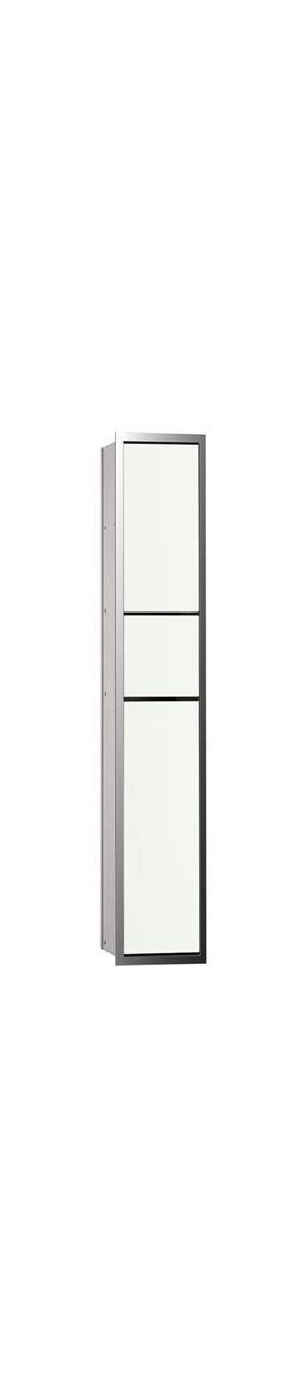 Emco Gäste-WC-Modul ASIS 150 Unterputz, 964x168mm chrom/optiwhite EMCO