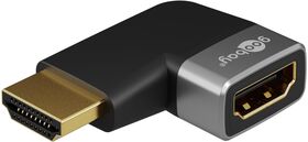 HDMI™-Winkeladapter 90° horizontal, 8K/60Hz- VPE: 1