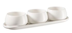 MÄSER  Snackingset Taya 4tlg. weiß