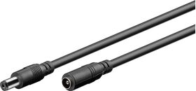 DC-Verlängerungskabel, 3 m, schwarz, 3m- VPE: 1