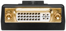DisplayPort™-/DVI-I-Adapter 1.1, Schwarz- VPE: 1