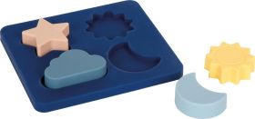 small foot  Silikon Setzpuzzle