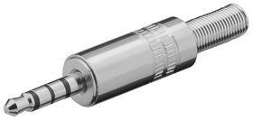 Klinkenstecker - 3,5 mm - stereo- VPE: 10