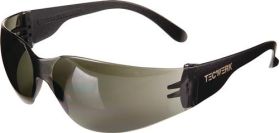 Schutzbrille Daylight Basic EN 166 Bügel schwarz,Scheibe smoke PC TECWERK