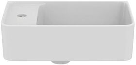 IDS Handwaschbecken STRADA II Hahnbank links 450x270x170mm weiß I+ IDEAL STANDARD