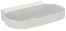 IDS Waschtisch LINDA-X o ÜL o HL geschliffen 750x500mm weiß IDEAL STANDARD