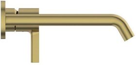 IDS Einhebel-Wandwaschtischarmatur JOY Baus. 2 Ala 22cm rd Rosette brushed gold IDEAL STANDARD