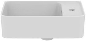 IDS Handwaschbecken STRADA II Hahnbank rechts 450x270x170mm weiß IDEAL STANDARD