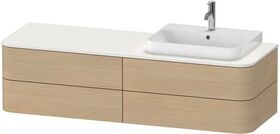 Duravit Konsolenunterschrank HAPPY D.2 P 408x1600x550mm f Aufsatzbecken Happy D.