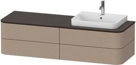 Duravit Konsolenunterschrank HAPPY D.2 P 408x1600x550mm f Aufsatzbecken Happy D.