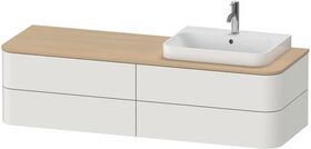 Duravit Konsolenunterschrank HAPPY D.2 P 408x1600x550mm f Aufsatzbecken Happy D.