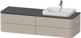 Duravit Konsolenunterschrank HAPPY D.2 P 408x1600x550mm f Aufsatzbecken Happy D.