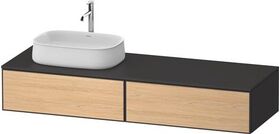 Duravit Waschtischunterbau Zencha 1600x281x550mm Ei na / gra s-matt o ES