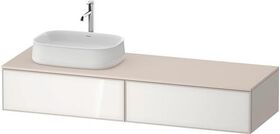 Duravit Waschtischunterbau Zencha 1600x281x550mm we / ta s-matt o ES