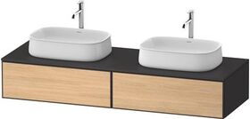 Duravit Waschtischunterbau Zencha 1600x281x550mm Ei na / gra s-matt o ES