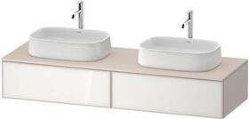 Duravit Waschtischunterbau Zencha 1600x281x550mm we / ta s-matt o ES