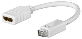 Mini DVI/HDMI™-Adapterkabel, 0.1m- VPE: 1