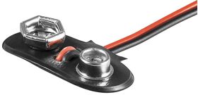 1x 9 V Block Batterieclip- VPE: 10