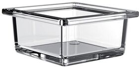 Emco Glasschale LIAISON quadr. fl 98x48x98mm Kristallglas klar EMCO