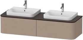 Duravit Konsolenunterschrank HAPPY D.2 P 354x1600x550mm f 2x Aufsatzbecken Happy