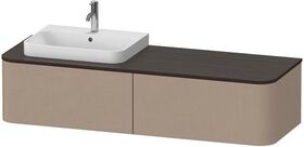 Duravit WTU HAPPY D.2 PLUS 1600x550mm 2 Au WT li L o ES