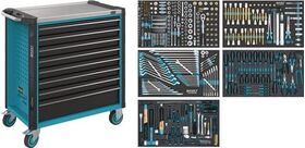 Werkstattwagen 179NXL-8/440 H1480xB1200xT800mm blau