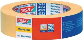 Kreppband 4323 leicht gekreppt hellbeige L.50m B.30mm Rl.TESA - VPE: 10