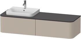 Duravit WTU HAPPY D.2 PLUS 1600x550mm 2 Au WT li ta sdm o ES